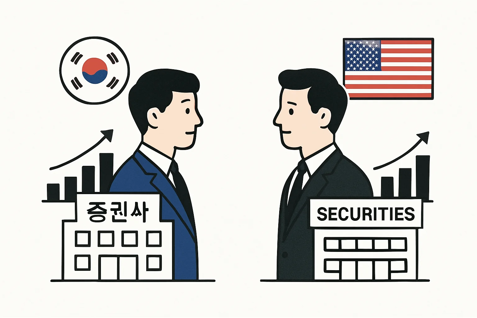 한국 증권사와 미국 증권사, 구조적 차이부터 이해하기